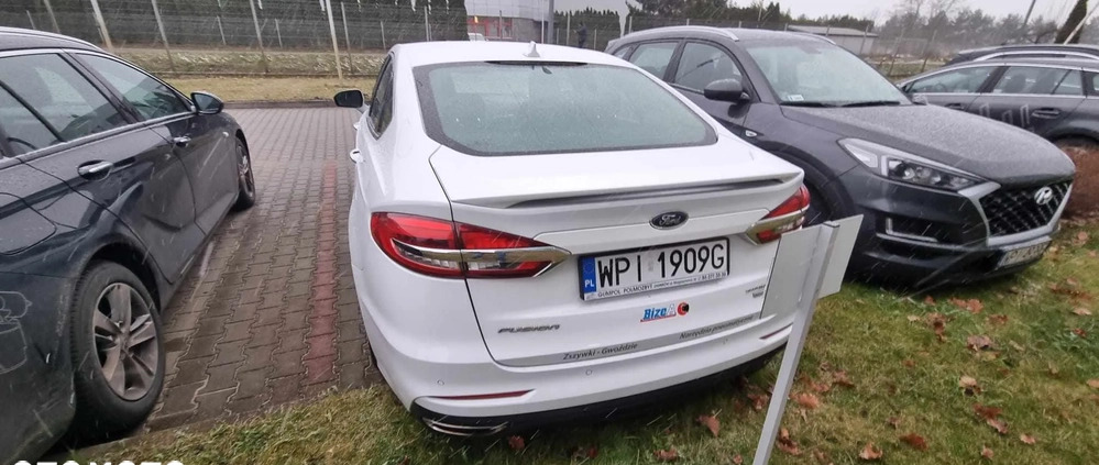 Ford Fusion cena 65900 przebieg: 81316, rok produkcji 2020 z Żyrardów małe 352